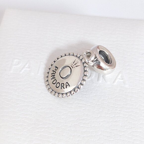 Pandora Saint Vincent and the Grenadines Heart Flag Dangle Charm S925 Silver - Picture 3 of 7